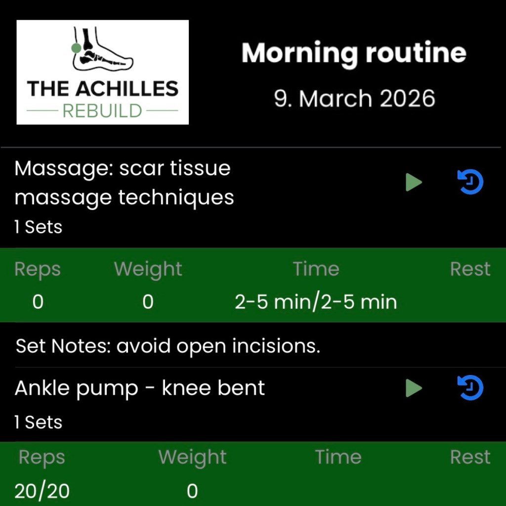 w21 / The morning routine
